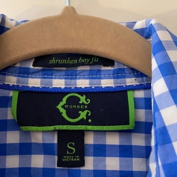Lightly used c wonder button down top size small - Picture 2 of 8